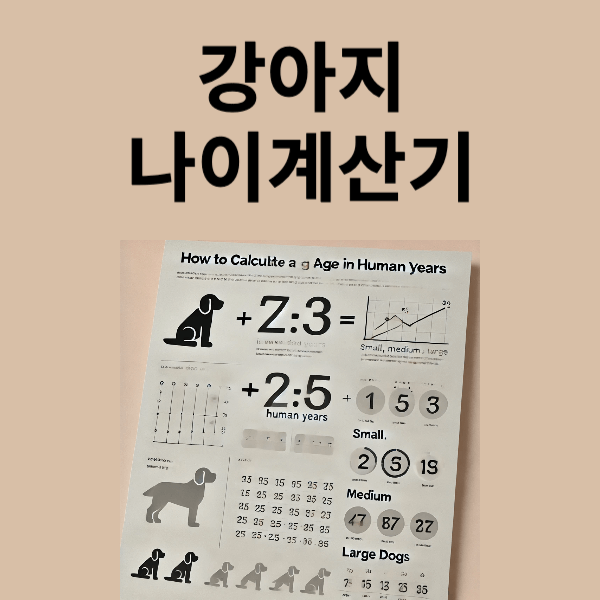 강아지나이계산기